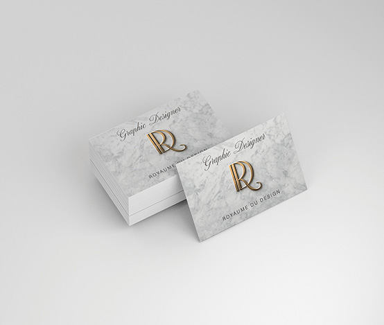 Cartes de visite graphic designer
