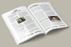 Mise en pages magazine les beaux arts
