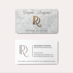 Cartes de visite graphic designer